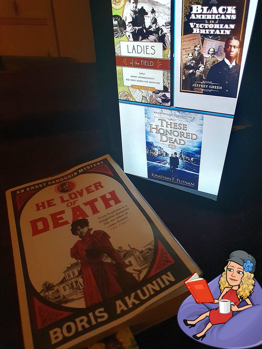 Dg19XXGee's tweet photo. #archelogy #audiobook #history #blackvictorians #BookTwitter #bookworm #crimefictionlover #crimefiction #egypt #fandorin #HistoricalFiction #historybooks @HistoriaHWA #readingforpleasure #Reading
#springreading @EssexLibraries #victorian @HaveringLibrary @JonathanFPutnam https://t.co/OShxDUzF8b