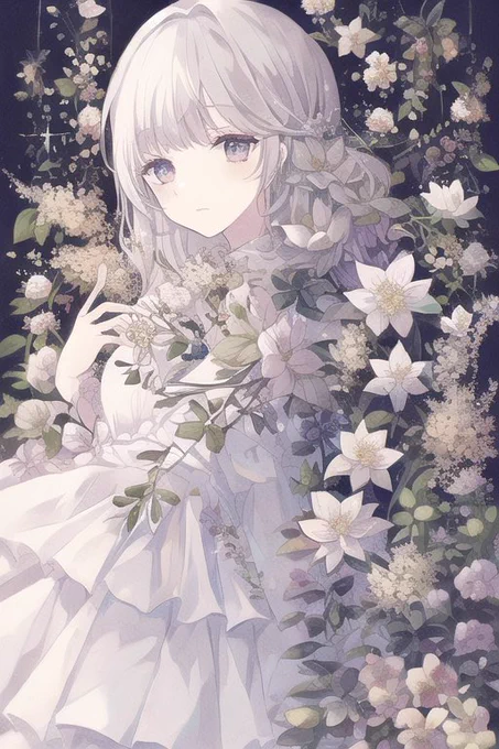 こういう絵(1枚目)ではなくて、 こういう絵(2枚目)が欲しい #AIイラスト