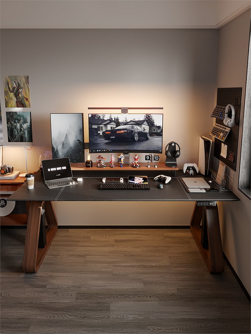 Using Comfistry frame,DIY home built a custom sit stand desk#standingdesk #adjustabledesk #workfromhome