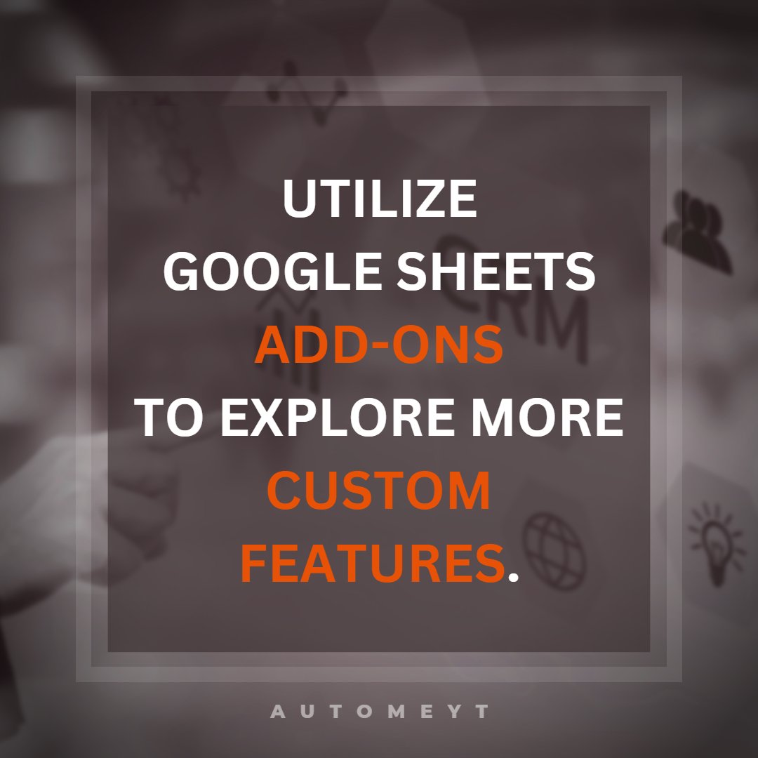 automeyt's tweet image. Google Sheets add-ons are powerful tools that can extend the functionality of your spreadsheets.

#googlesheetstips #tipoftheday #techtips #totd #automeyt
