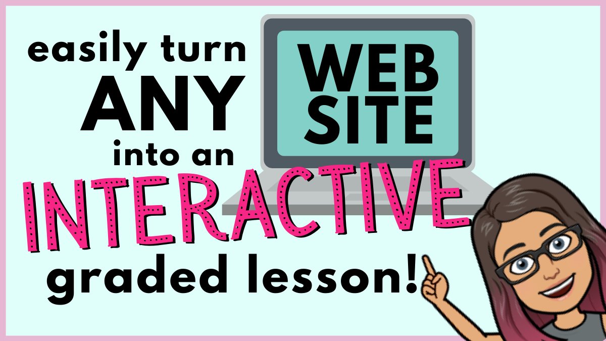 TCEA (@tcea) on Twitter photo 🎣"With one simple Chrome Extension, you can easily turn any website into an interactive virtual lesson- in minutes! It is like a miracle, and I am hooked."
sbee.link/3afmc9rn8k via <a href="/weteacheveryday/">Jessica Parker</a>
#edtech #educoach #teachingideas 🎣"With one simple Chrome Extension, you can easily turn any website into an interactive virtual lesson- in minutes! It is like a miracle, and I am hooked."
sbee.link/3afmc9rn8k via <a href="/weteacheveryday/">Jessica Parker</a>
#edtech #educoach #teachingideas