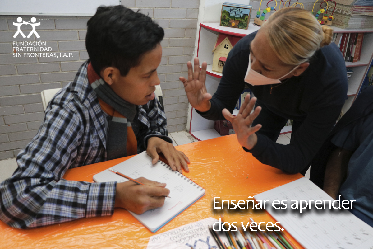 FundacionFSF's tweet image. #FFsF #PcDI #diadelmaestro #JAP #IAP Fundación Fraternidad sin Fronteras, IAP, felicita a todos los maestros por su labora y reconocer que son los principales transformadores de la vida de las personas. ¡Muchas felicidades en su día!