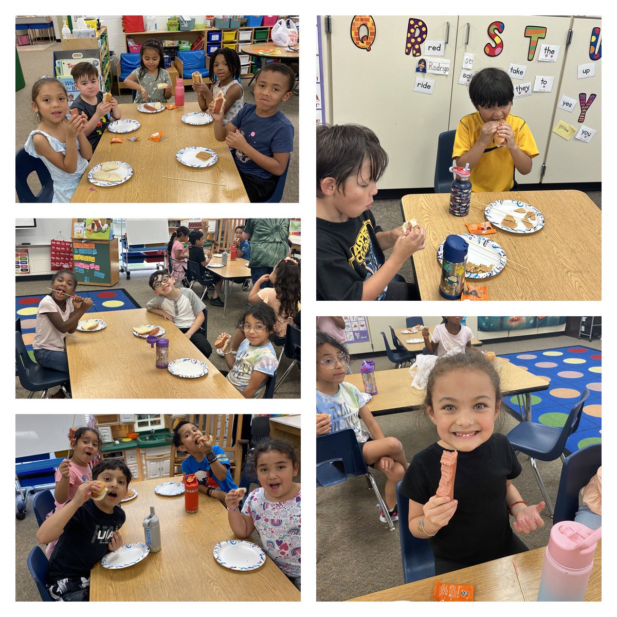 Last week we went camping, but a suspect stole our s’mores so they had to solve math and reading tasks to get clues to solve The Case. They were great detectives and got to end the week with s’mores and hotdogs. <a href="/HumbleISD_TE/">Timbers Elementary</a> <a href="/HumbleISD/">Humble ISD</a> <a href="/HumbleElemMath/">Humble ISD Elementary Math</a> <a href="/Humble_ElemELA/">Humble ISD Elementary ELA</a>