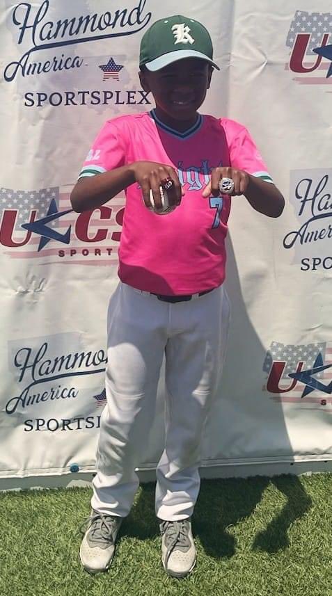 Tanner Tero gets his first over the fence homerun! Proud of him and his hard work. He’s also the best gymnast we have in the program! 💪🏼😎 <a href="/TitusTero/">Titus Tero</a>