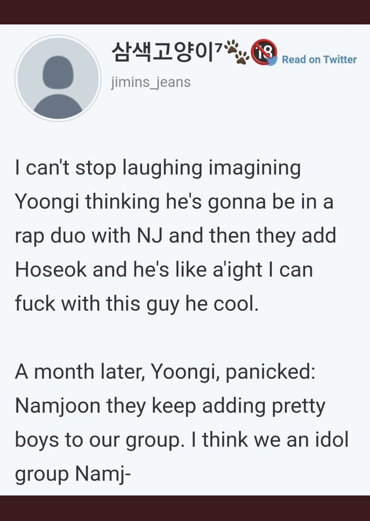 ot7hopeworldian's tweet photo. NAMJOON THEY KEEP ADDING PRETTY BOYS I THINK WE'RE AN IDOL GROUP NAMJ https://t.co/ayEcF25u87