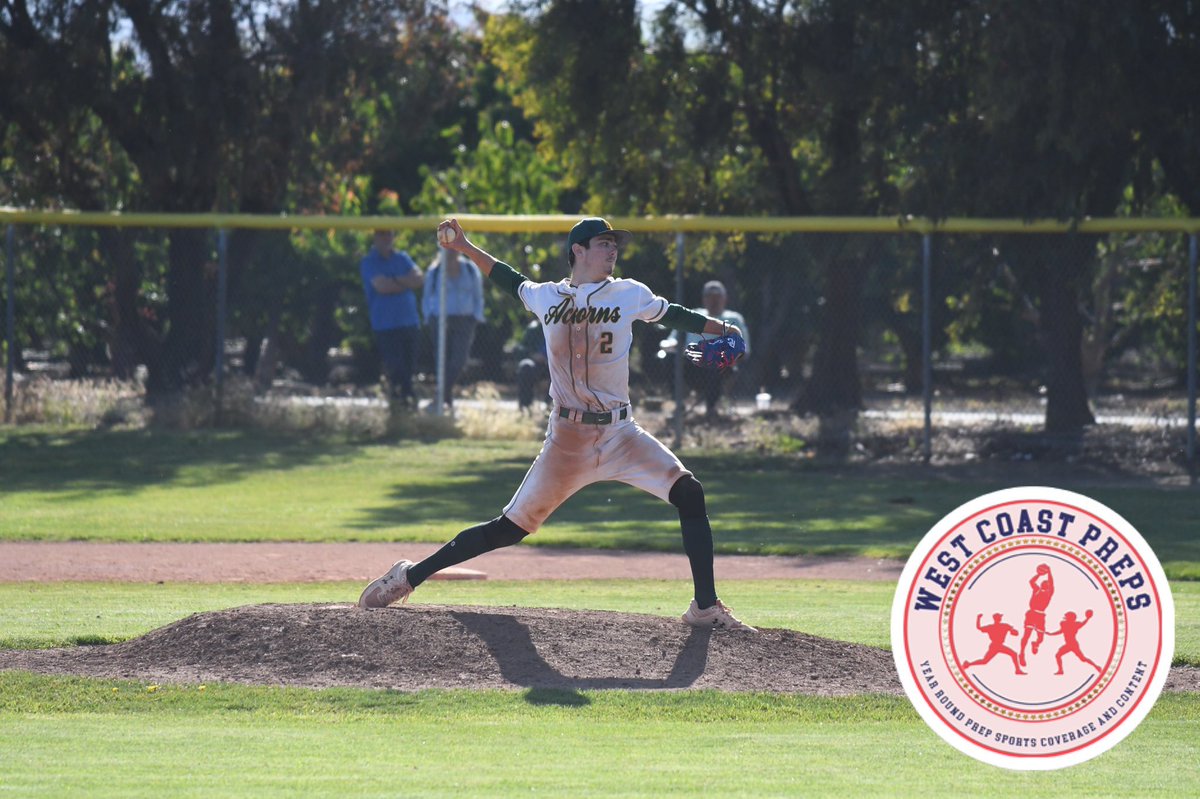 Aidan Keenan boasts a stellar 0.77 ERA for a Live Oak team that just took a split of the league title.

Read about the Stanford-bound 2023 RHP tomorrow at WestCoastPreps.com