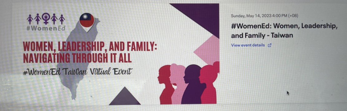 M. Berry-Khella (@berrykhella) on Twitter photo Thanks again to the wonderful team <a href="/WomenEdTW/">WomenEd Taiwan</a> who once again hosted an amazing virtual event for female leaders- valuable insight and many reaffirming points. Thanks again to the wonderful team <a href="/WomenEdTW/">WomenEd Taiwan</a> who once again hosted an amazing virtual event for female leaders- valuable insight and many reaffirming points.
