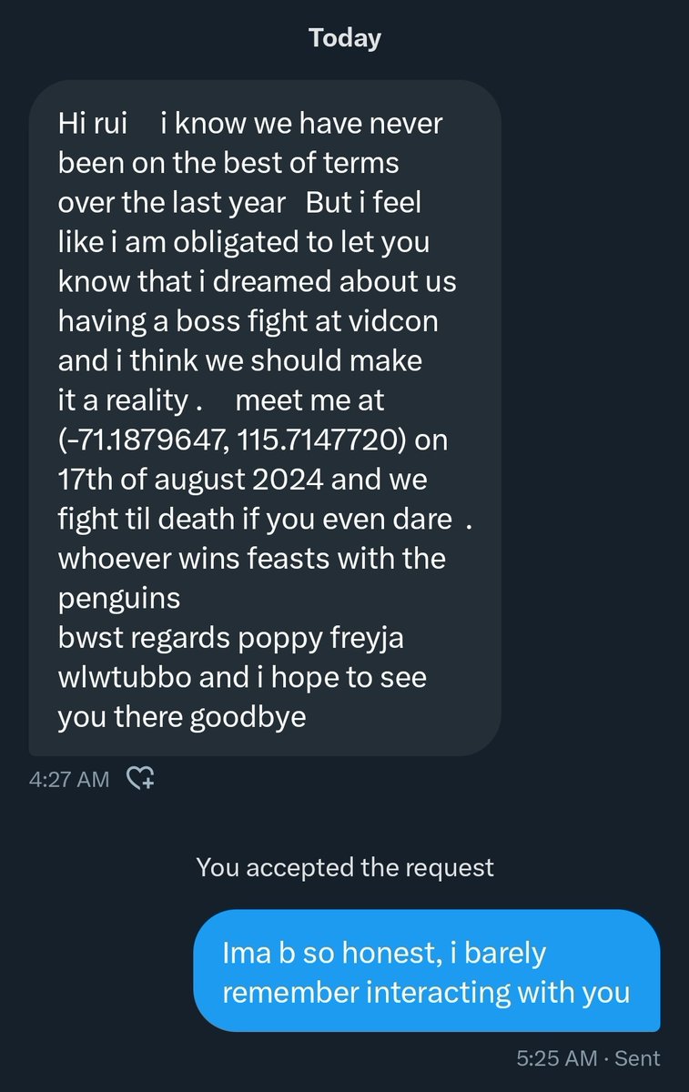 Rui 🎶20f600 on Twitter "Top ten weirdest things I've ever been messaged"