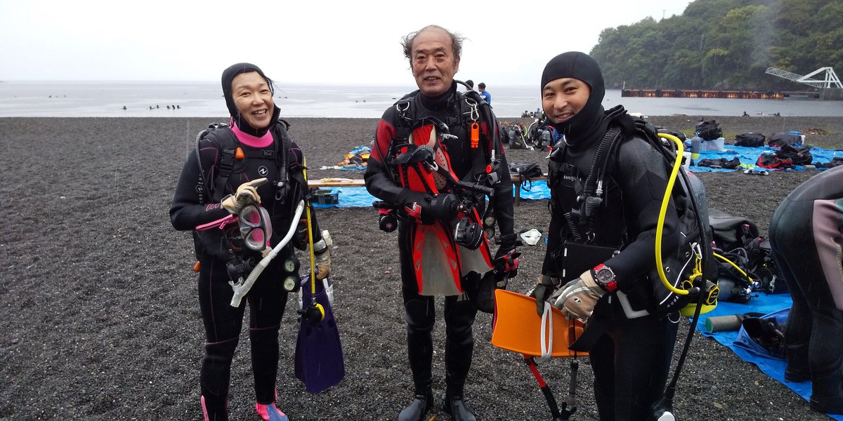 LIGHT_HOUSE1990's tweet image. 5月13日～14日大瀬崎にて～