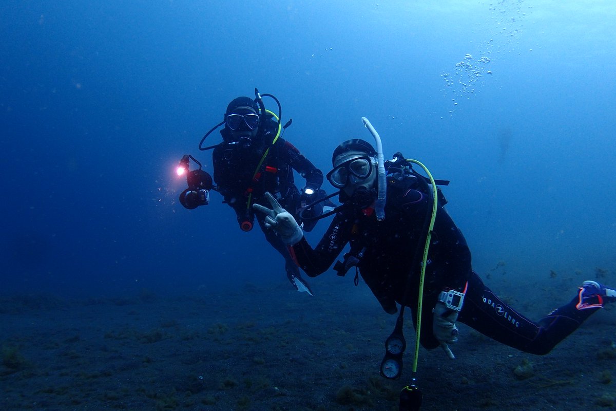 LIGHT_HOUSE1990's tweet image. 5月13日～14日大瀬崎にて～