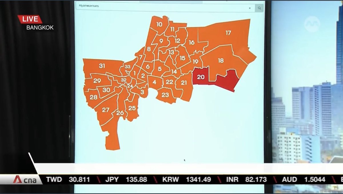 CurtisSChin's tweet photo. #Thailand 🇹🇭 #ThaiElection23 🗳️ #เลือกตั้ง66
#Orange is in, & not just at #Hermès…or on a bridge in Korea for #LouisVuitton. @SaksithCNA deep-dives into the #ThaiElection2023 results on @ChannelNewsAsia #AsiaFirst & discusses the rise of an #orangewave https://t.co/ioWoOq38eS https://t.co/l7rkQkG86A