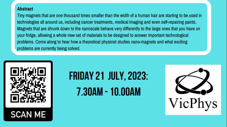 Share this with Year 10-12 ♀️s (+ parents) in your networks: Girls in Physics Breakfast at @Monash_Science July 21 Ft @KarenLLivesey @uni_Newcastle the 2023 @Ausphysics Women in Physics Lecturer and #SuperstarsofSTEM vicphysics.org/events/girls/g…