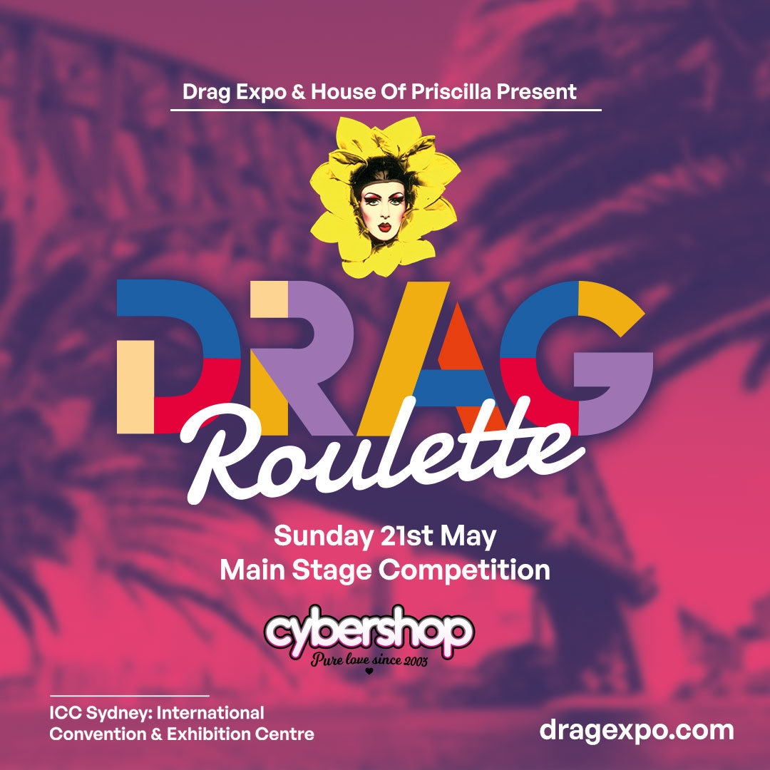 dragexpoau's tweet photo. Are you a fierce Drag performer and want your time in the spotlight on the Main Stage at Drag Expo Sydney? Sign up for the Drag Expo Sydney 2023 DRAG ROULETTE competition!
https://t.co/YWVLYLM5Yu
#dragexpo #houseofpriscilla #cybershop #itdevents #Sydney https://t.co/XO22h6N2wD