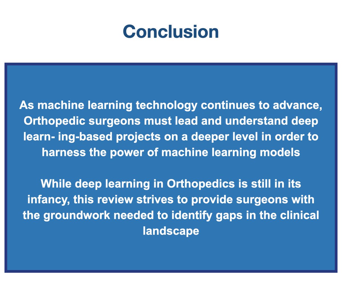 A guide to using deep learning for #orthopedic #surgeons for model creation

#Deeplearning #Machinelearning #Artificialintelligence #Predictivemodeling #Computervision #sportsmedicine

Link: doi.org/10.1007/s00167…