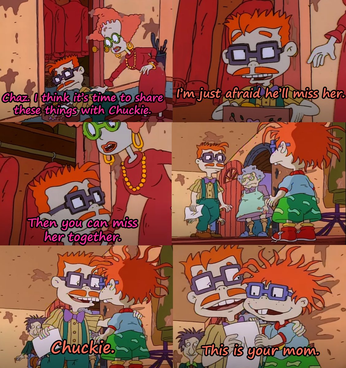 cartoonoholic on Twitter "One of the best episodes of Rugrats. It's so beautiful. 🥹😭💝"