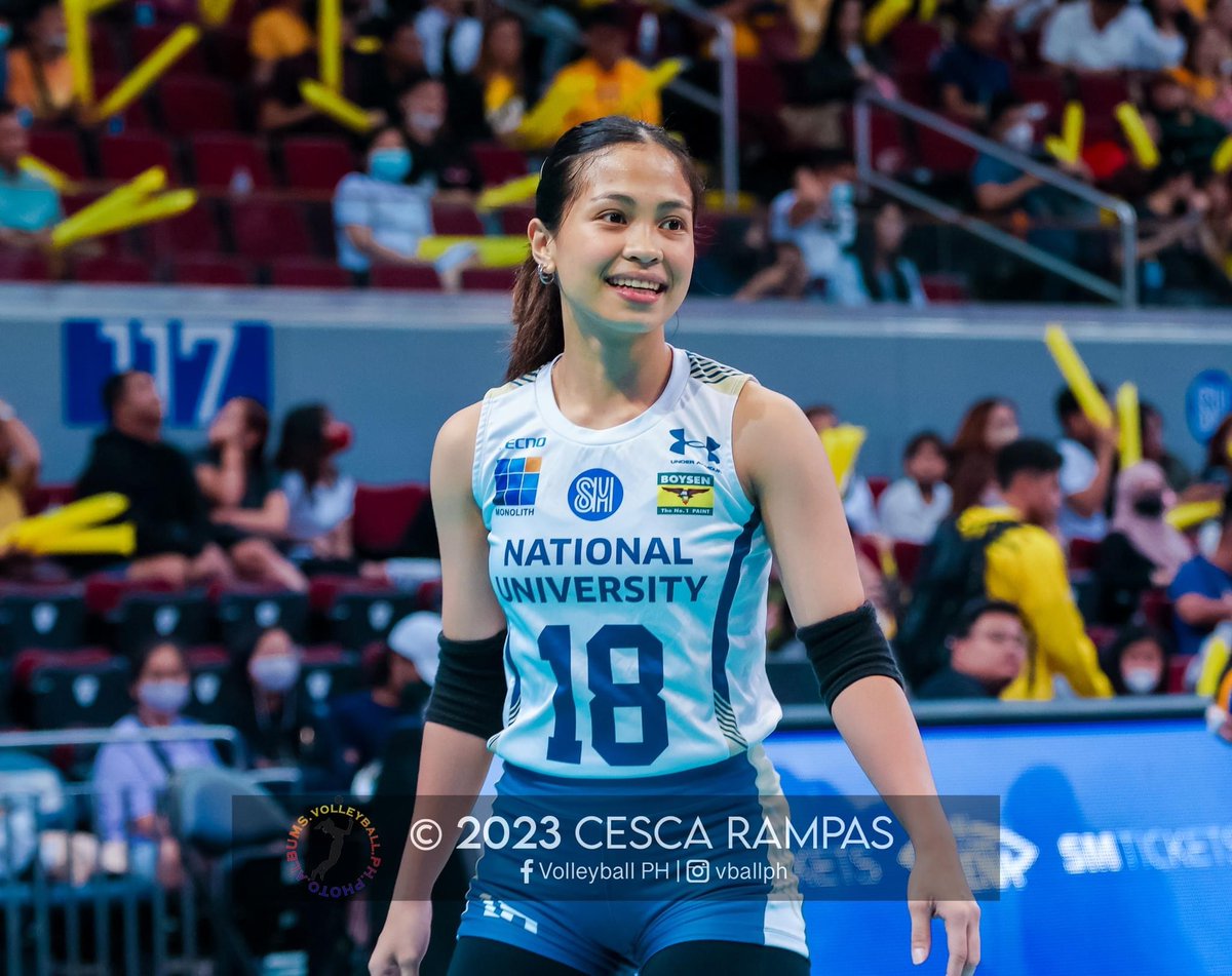 To our supreme setter, Joyme Cagande. She fought so hard and have never given up after three ACL injuries. Another talented setter will enter the pro volleyball league. We will always support you in any jersey colors you wear. Best of luck in your next journey, Queen Bulldog!