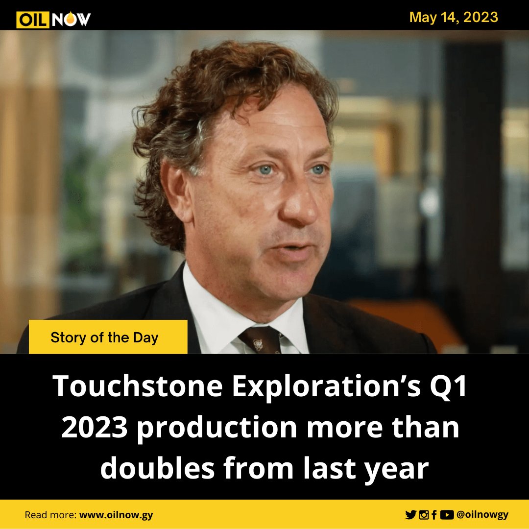 Read more: oilnow.gy/featured/touch…
#storyoftheday #energy #oilandgas #Trinidad #Touchstone