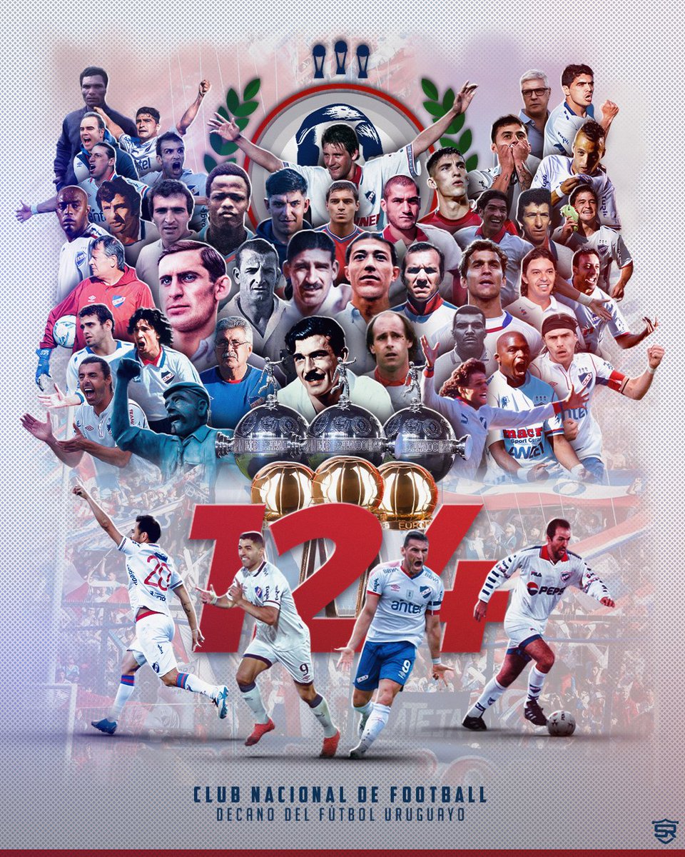 Joaquinlares_'s tweet photo. [Hilo] Con motivo de los 124 años del Club decidí hacer este hilo contandole al mundo su rica e inmensa historia. El Club que marcó un antes y un después en la historia del fútbol mundial...

Bienvenidos a la historia del glorioso Club Nacional de Football 📖🔵⚪🔴 https://t.co/CYFqBxAgWm