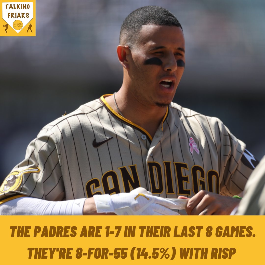 TalkingFriars's tweet photo. Describe how you're feeling about the Padres right now in one word https://t.co/4UaQEjFBG0