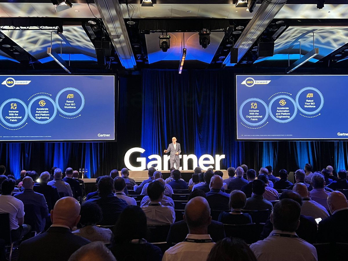 Day 1 of Gartner IT Infrastructure, Operations & Cloud Strategies Conferences has kicked off in Sydney with an opening keynote on moving I&O forward #GartnerIO #GartnerIT