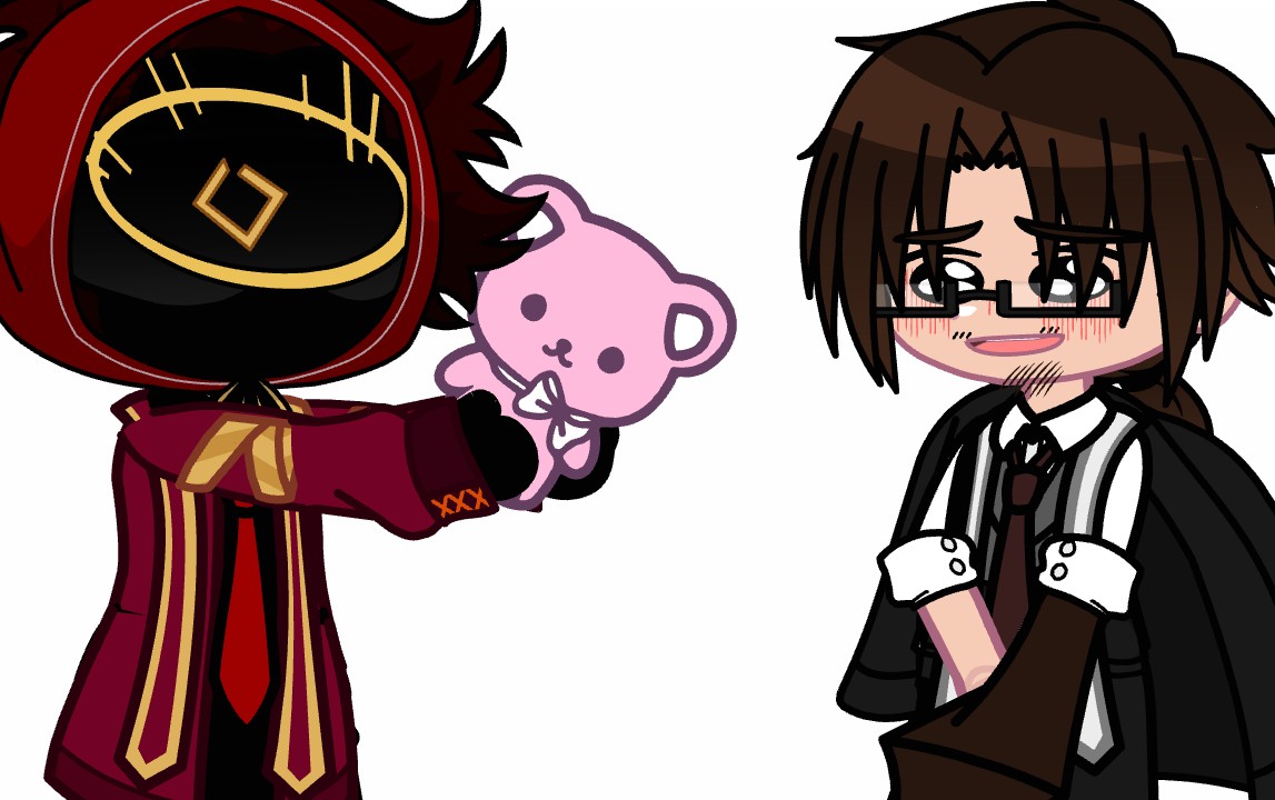 JinxoAquixxo's tweet photo. I made this in gacha + I like to slander Vergilius for fun 
#LimbusCompany #Gregor #Dante #Meursault #HongLu #Clockroach #GregDante #DanteXGregor #GregorXDante #HongLuXMeursault #MeursaultXHongLu #HongMeur #HongSault #MeurHong https://t.co/XVYJedh1mK