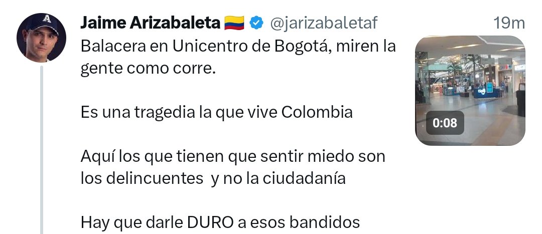 El Uribismo es una plaga irresponsable! #Unicentro