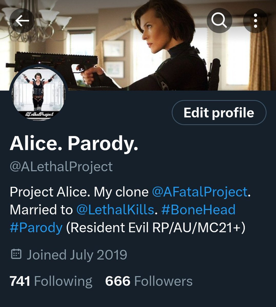 //That follower count 😂 hilarious for Alice.