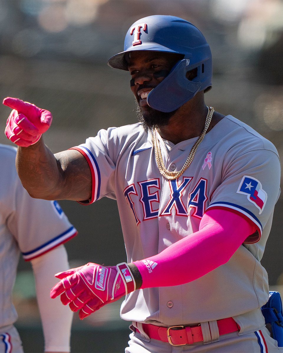 Rangers's tweet photo. Current mood when you're 8-1-1 in last 10 series and 5-0-0 against the A.L. West! #StraightUpTX https://t.co/6euuT2qiiB