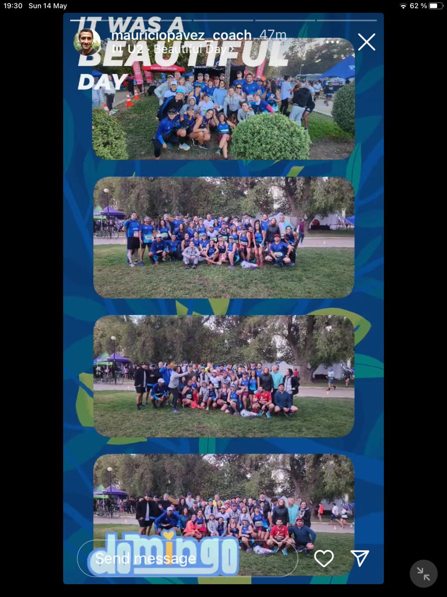 RunClubCL's tweet image. @RunClubCL presentes en #maratonsantiago2023 #entrenadurocorrefácil