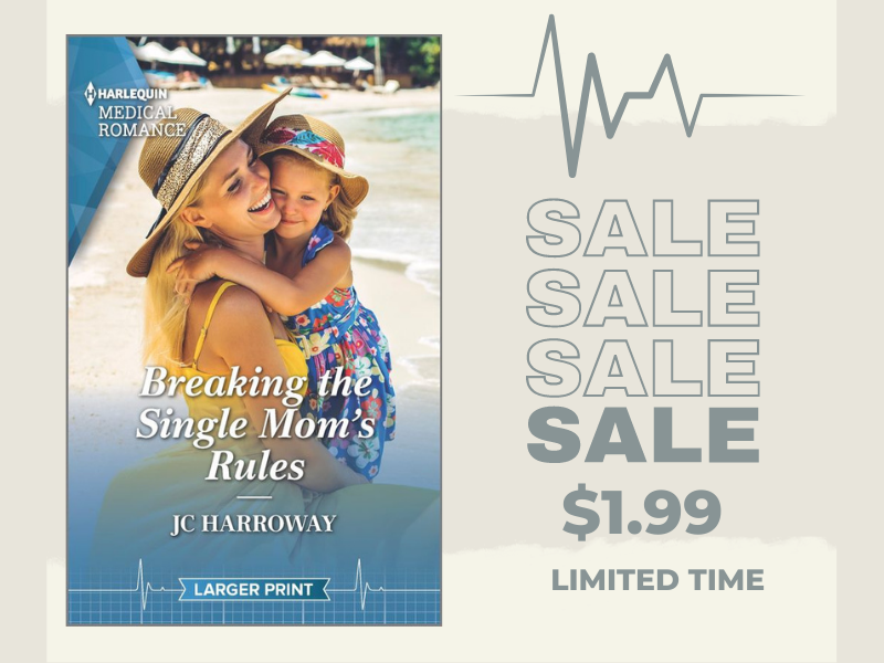 Breaking the Single Mum's Rules is #onsale for the month of May. Grab it for $1.99 #kindlemonthlydeal #amazon #ebooksale #medicalromance