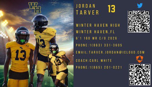 College coaches please find my recruit info below please make it out to our school this spring so we can build connections and a shoutout to @joe_obaseki for the card 💯