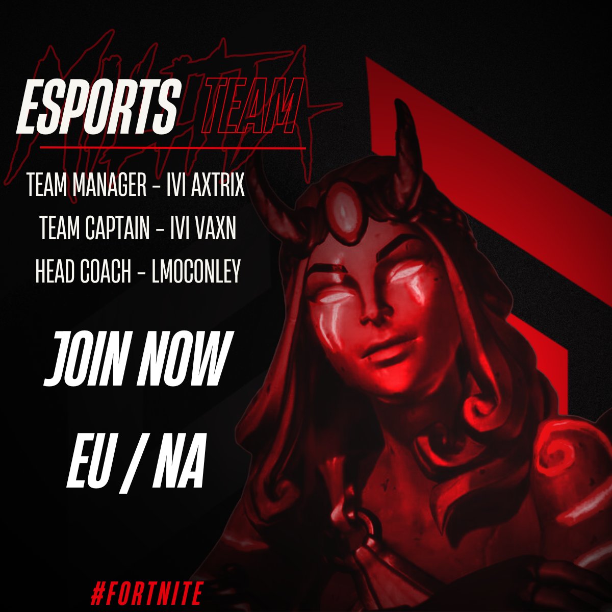 IVIEsports's tweet photo. Are you a gamer who feels you're too good for casual games?
Here at militia, we are recruiting esports players now!
#esports #gaming #gamingnews #game #esportsgaming #fortnite https://t.co/59kwOf2dpb
