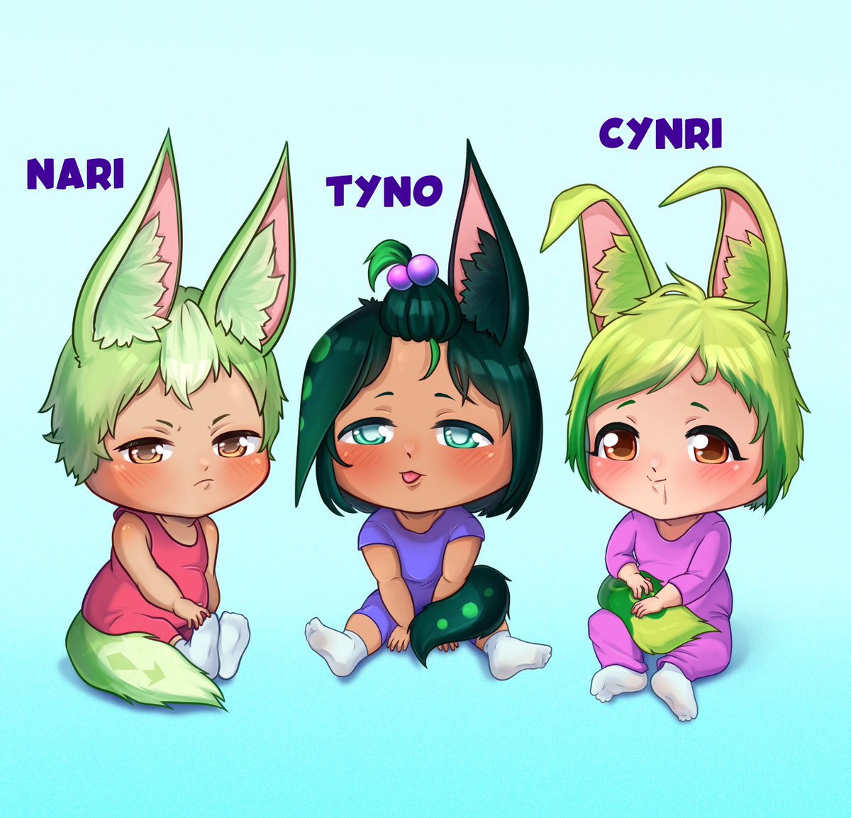 I finally found some energy to choose names for those babies. Thank you <a href="/Lokevee1/">Gorouki</a> and kittyroux from Reddit for your suggestions! 🥰