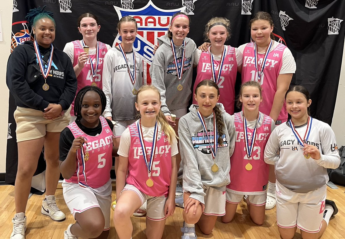 So proud of these girls! Played their hearts out. Got better each game. Finished 2nd at 6th grade D2 state.
#MoreThanBasketball

<a href="/Legacy_HoopsAAU/">Legacy Hoops Girls AAU</a> <a href="/DemondiJ/">Demondi Johnson</a> 
<a href="/LaurenDye45/">Lauren Dye</a>