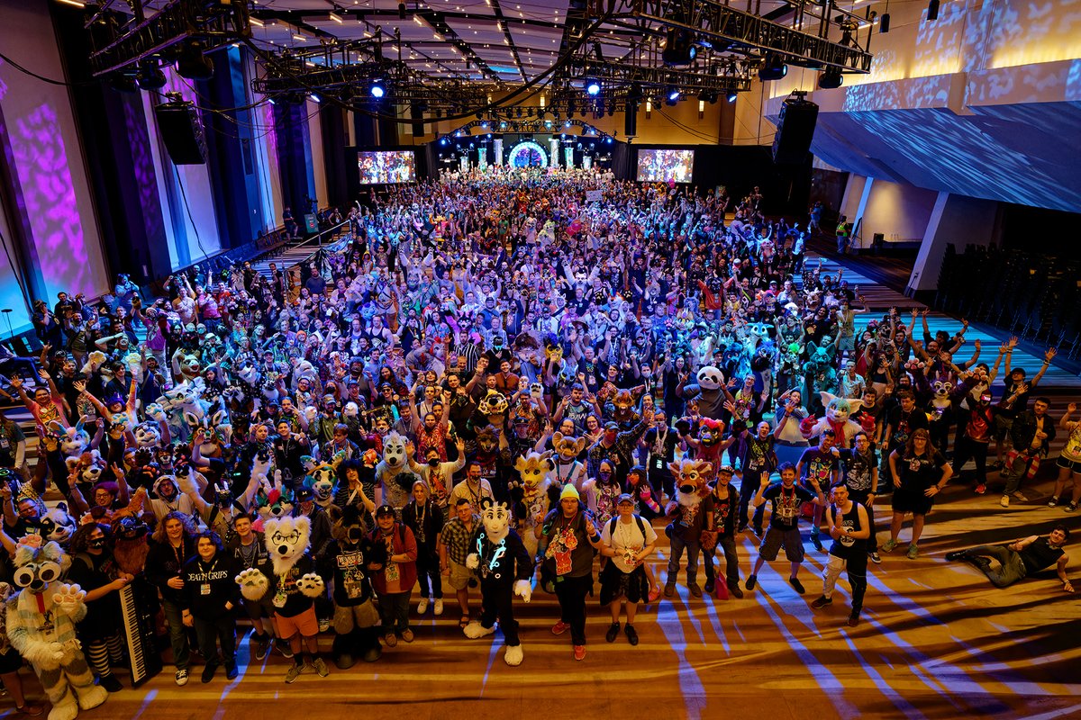 Furality (@furality) on Twitter photo The popularity of #VRChat in the furry fandom has grown immensely the past few years!
The FWA #VRChat meetup filled the entire room
Thanks <a href="/FurryWeekend/">Furry Weekend Atlanta | May 7-10, 2026</a> and attendees for bringing our VR furry community together in the physical world.
media.furality.online/image/FWA2023-…
(📸 by <a href="/Nixtorm_/">Nixtorm</a>) The popularity of #VRChat in the furry fandom has grown immensely the past few years!
The FWA #VRChat meetup filled the entire room
Thanks <a href="/FurryWeekend/">Furry Weekend Atlanta | May 7-10, 2026</a> and attendees for bringing our VR furry community together in the physical world.
media.furality.online/image/FWA2023-…
(📸 by <a href="/Nixtorm_/">Nixtorm</a>)