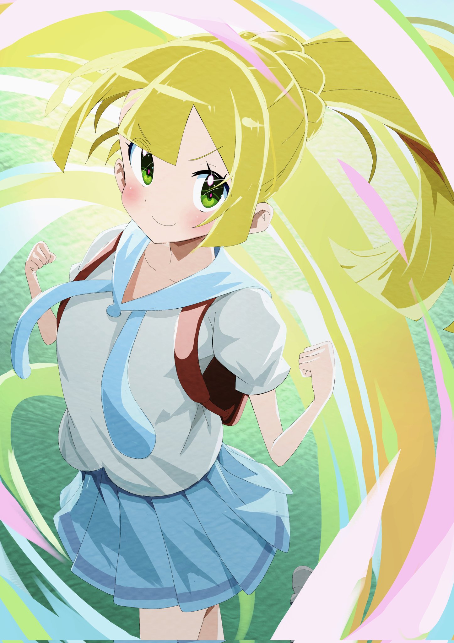 ガンバリーリエ　イラスト 、白と水色　(別) 状態B】 リーリエ 【SR】 [119/114] [sm4+] - カードショップは