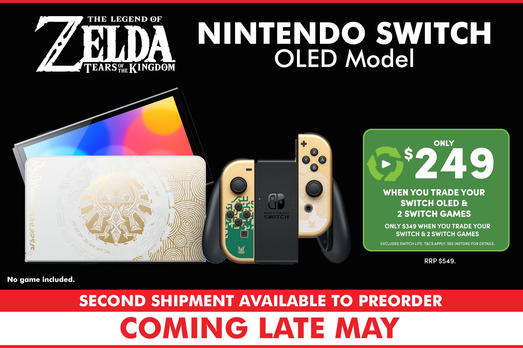 Where to Preorder the Legend of Zelda Nintendo Switch OLED Model