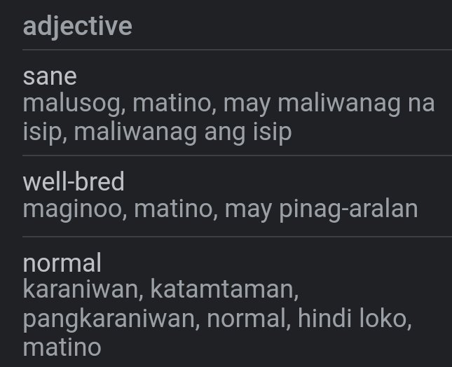 lon6938903's tweet photo. @rowena_guanzon Ito ang definition ng MATINO: see, nothing here describes your educational attainment at yung ugaling ipinapakita mo sa madla ay pawang salungat dito. So yes, PBBM is in all fairness matino kaysa sa yo. https://t.co/mPOP5WWTNP