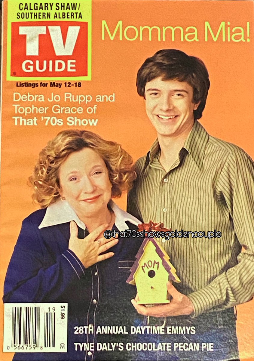 t7sgoldencouple's tweet photo. Happy Mother’s Day 💐

From the time Eric and Kitty made it onto the TVGuide!

#kittyforman #ericforman #that70sshow #MothersDay #tv #TVGuide #tophergrace #debrajorupp @TopherGrace @DJRupp #redandkitty #redandkittyforman https://t.co/Pdaiw8eQla