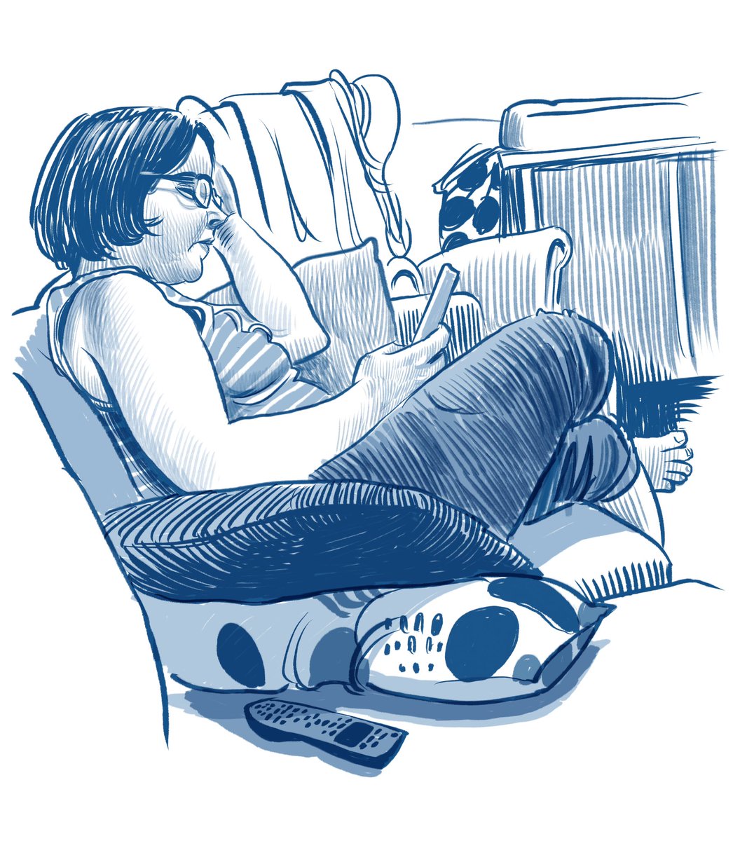 Happy Mother's Day to the one and only Linda Permann. Had to choose from nearly 200 drawings of you. I love you!