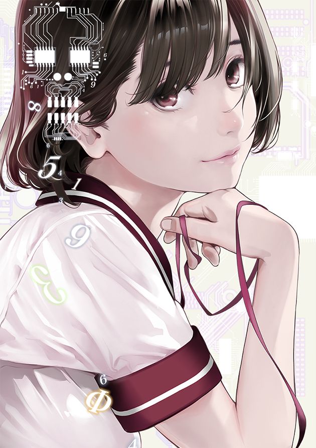 漫画版『化物語』21巻・通常版／羽川翼】ラフではもっと引き気味の構図