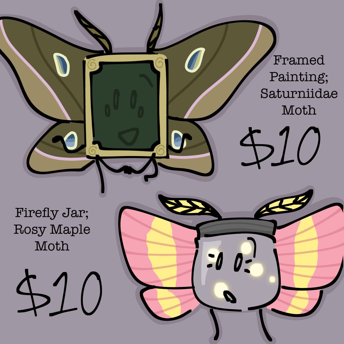 lavendersproutz's tweet photo. Moth Themed Object Adopts!!!!💜

Reply if interested in any of em and I’ll dm you!!! :] First come first serve
#objectadopts #objectadoptables #osc https://t.co/rNgFBpibaa