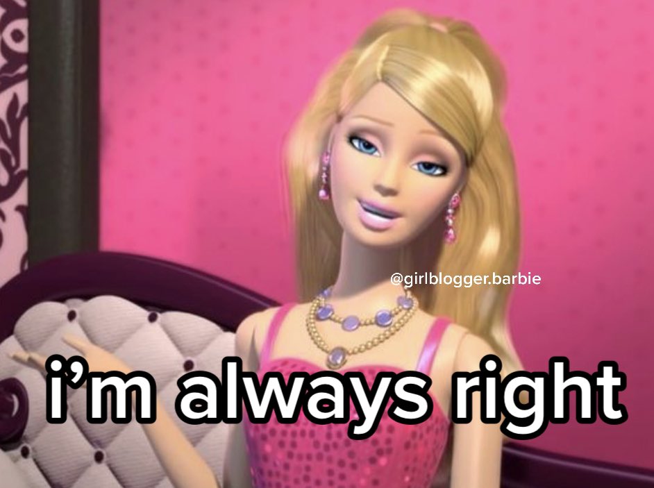 no one: 

me: