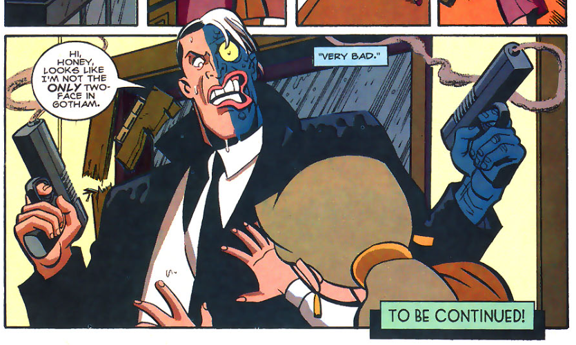 daily two-face tweet media