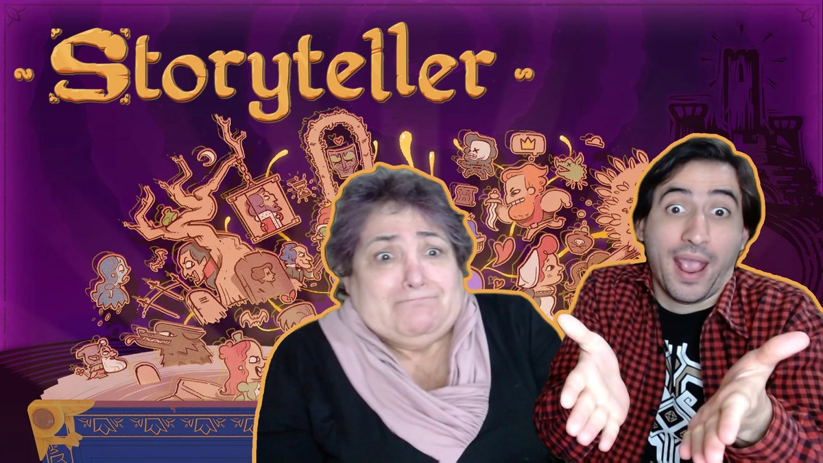 ¡Mi madre juega Storyteller! Irene y David se ponen a construir historias en el último juego de <a href="/danielben/">Daniel - Storyteller</a>, <a href="/bembidiona/">Jeremias Babini</a> y <a href="/A_i/">Annapurna Interactive \ MORSELS is out NOW!</a>.

Video: youtu.be/bQuyGMDOWOU