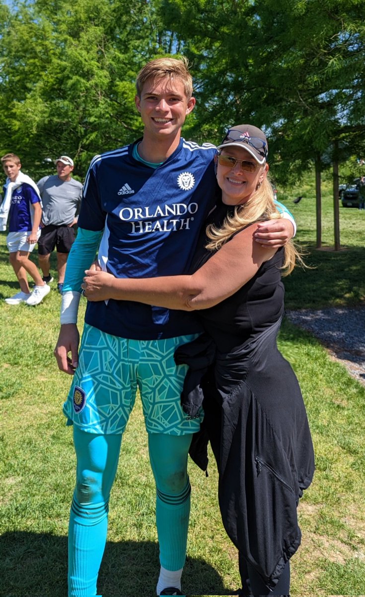 Mother's Day @MLSNEXT Flex with the 'Keeper' of my ❤️ Love you to the moon and back @ZCSoccer 

#MothersDay2023 #MLSNEXTFLEX #soccermom #Happiness #love