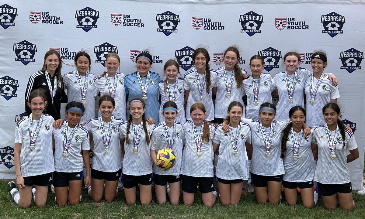 U14 ⁦@NEBStateSoccer⁩ President Cup Champions. #PCUP23 #USYS #REPRESENTNE