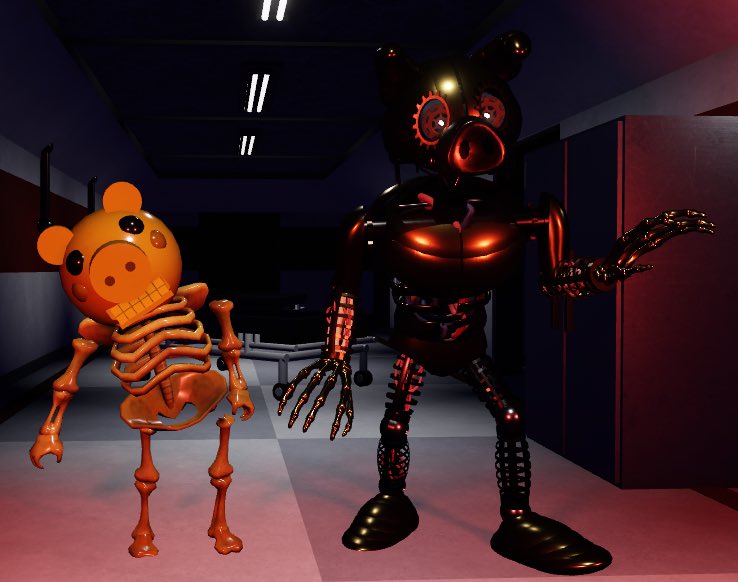 Piggy The Robotic Apocalypse And Piggy Nightmare Hallucinations