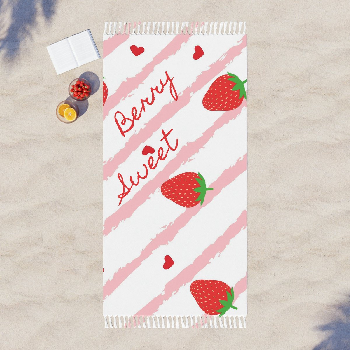 Excited to share the latest addition to my #etsy shop: Berry Sweet Boho Beach Cloth: Embrace the Strawberry Infused Bohemian Vibe for a Delightfully Fresh and Stylish Beach Experience etsy.me/42DQDdu #berrysweet #bohobeachcloth #strawberryinfused #bohemianvibe