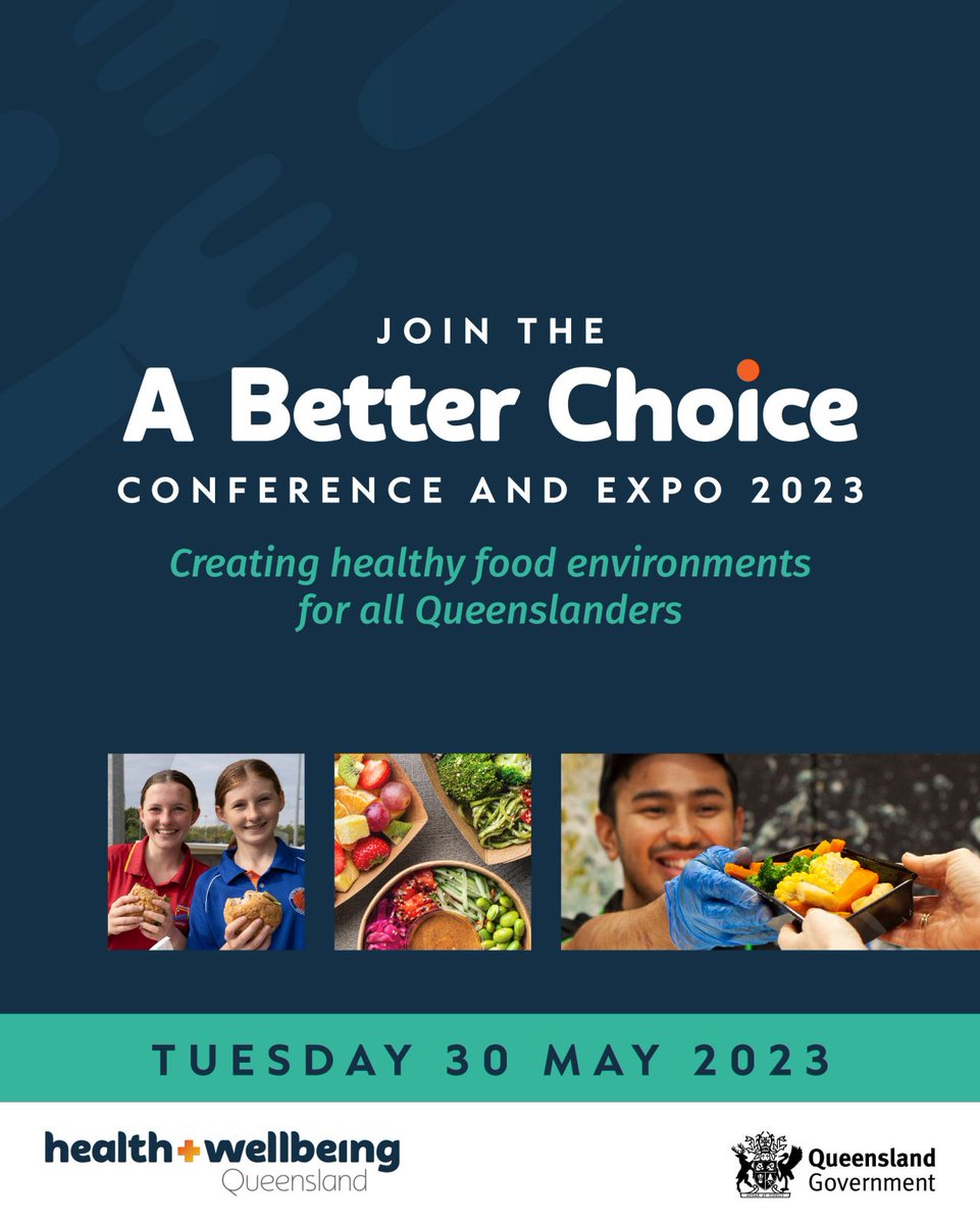 h_food_retail's tweet photo. Our team is proud to be working with @hw_queensland on healthy food retail initatives, and pleased to share that our Director @annapeeters_aus has been invited to speak at their first conference and expo on creating healthier food environments for all Queenslanders on May 30. https://t.co/BGvGA1e2MY